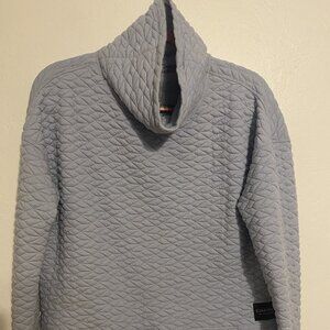 Calvin Klein Baby Blue (M) Cowl Neck Sweatshirt